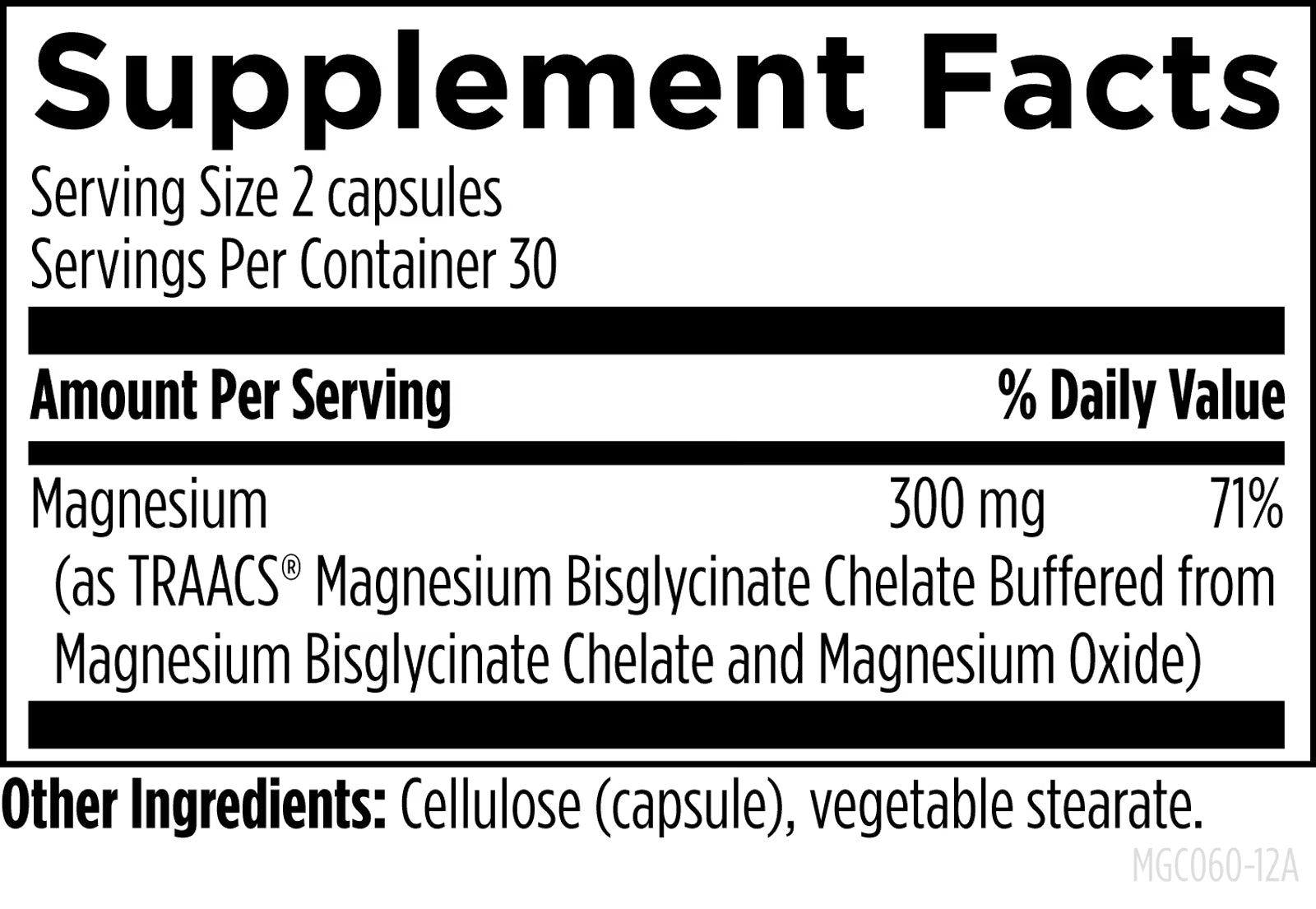 Magnesium Glycinate Complex