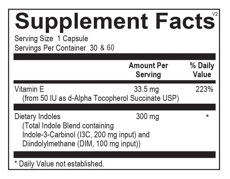 Ortho Molecular EstroDIM – Estrogen Balance & Detox Support