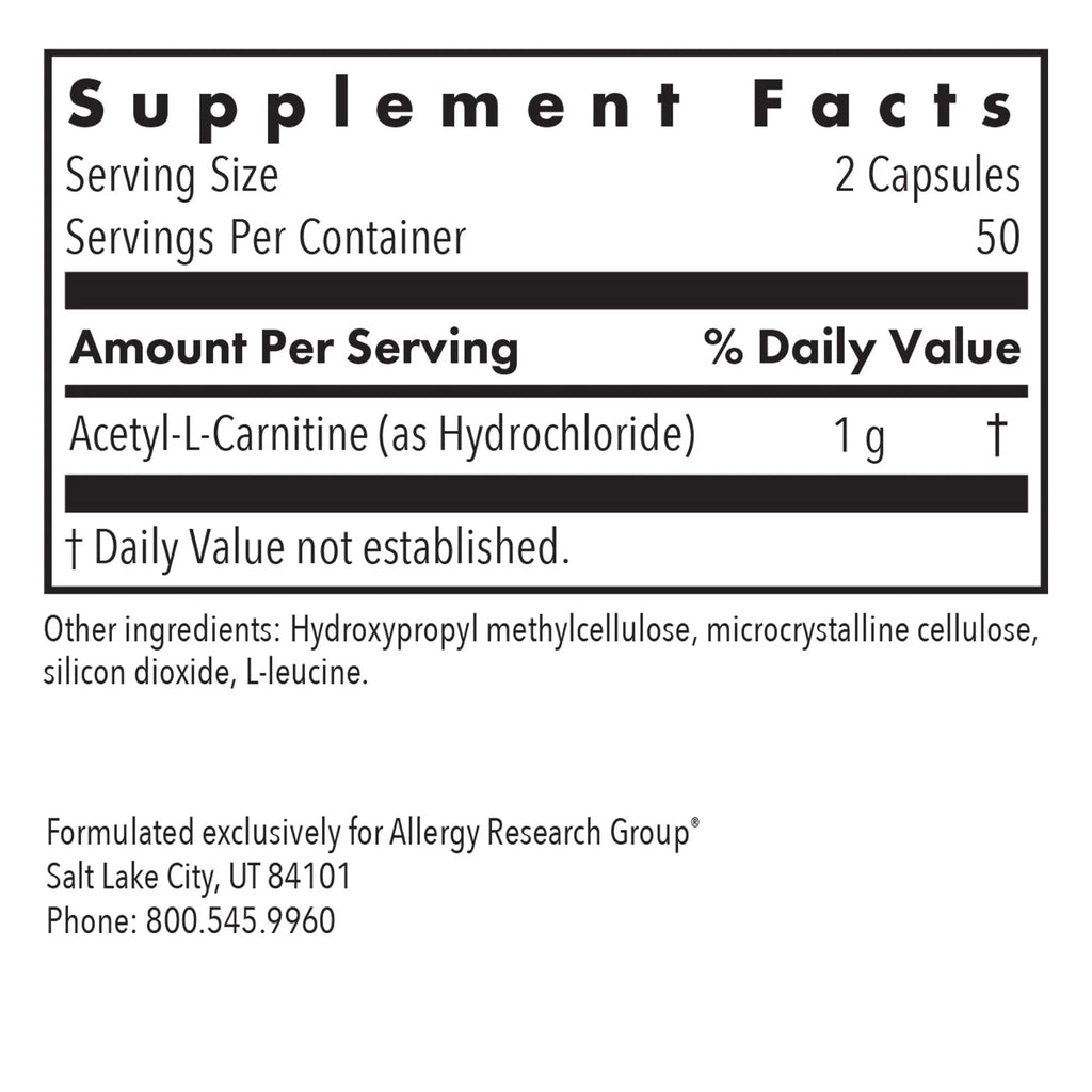 Acetyl L-Carnitine