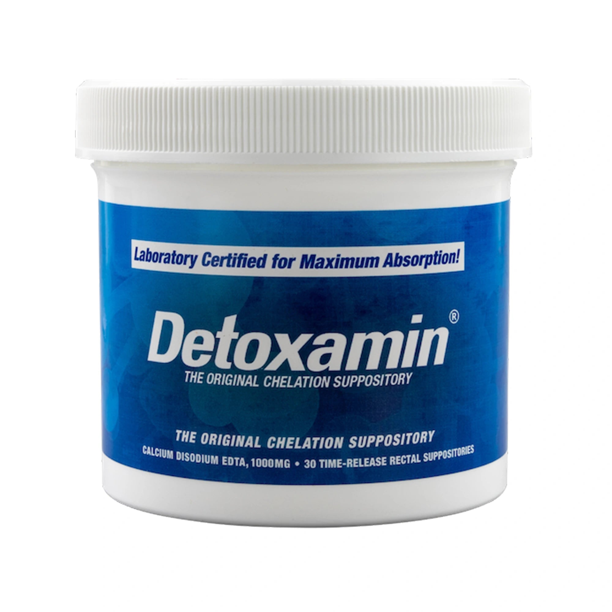 Detoxamin EDTA Suppositories 1000mg | Heavy Metal Detox & Chelation Support