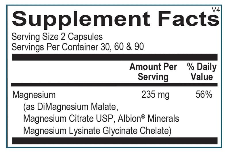 Reacted Magnesium 180ct