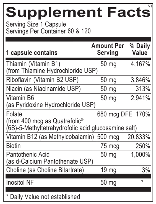 Methyl B Complex 60ct
