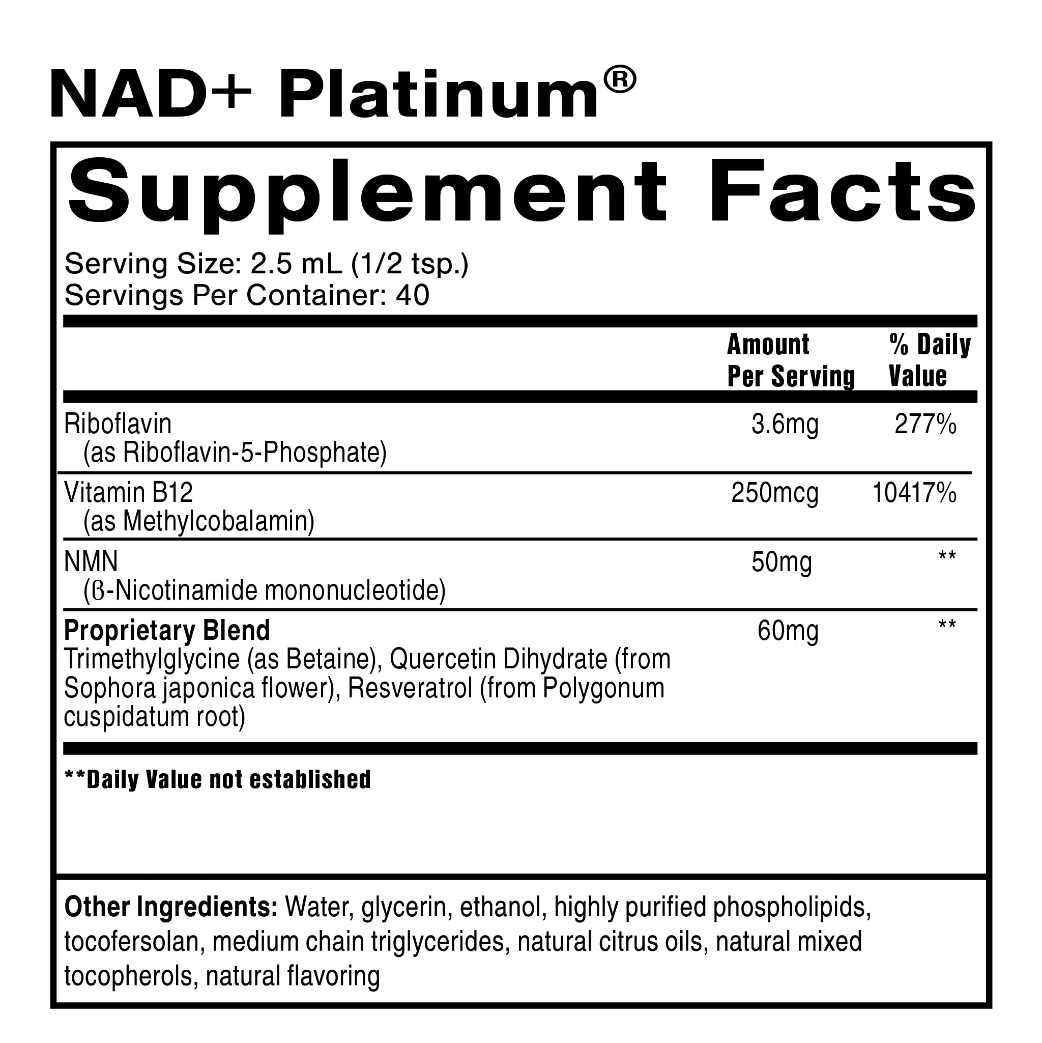 NAD Platinum