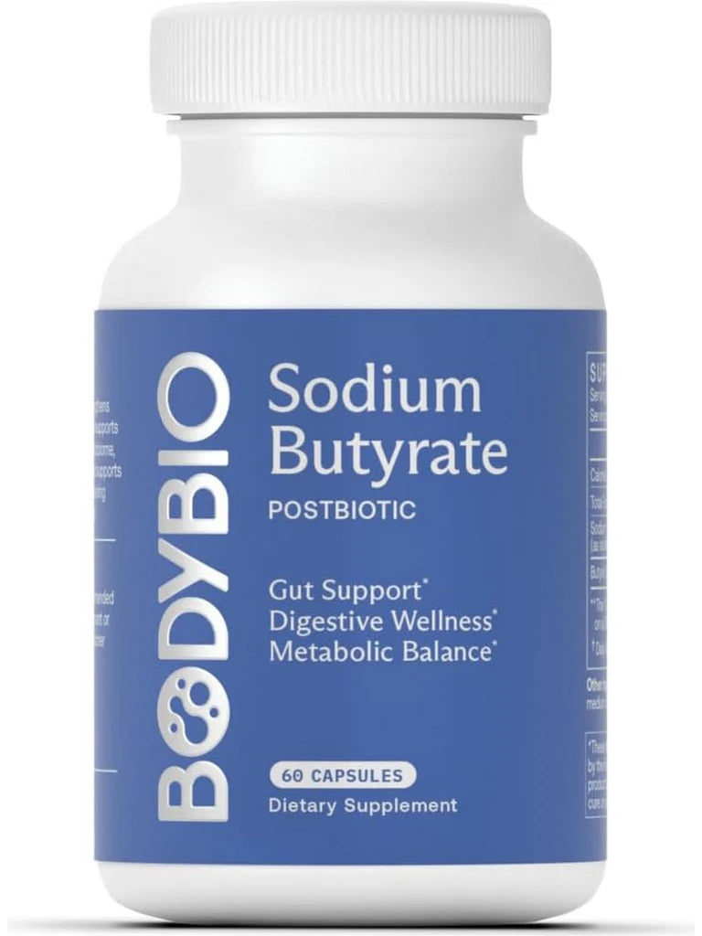 Sodium Butyrate 60ct by BodyBio