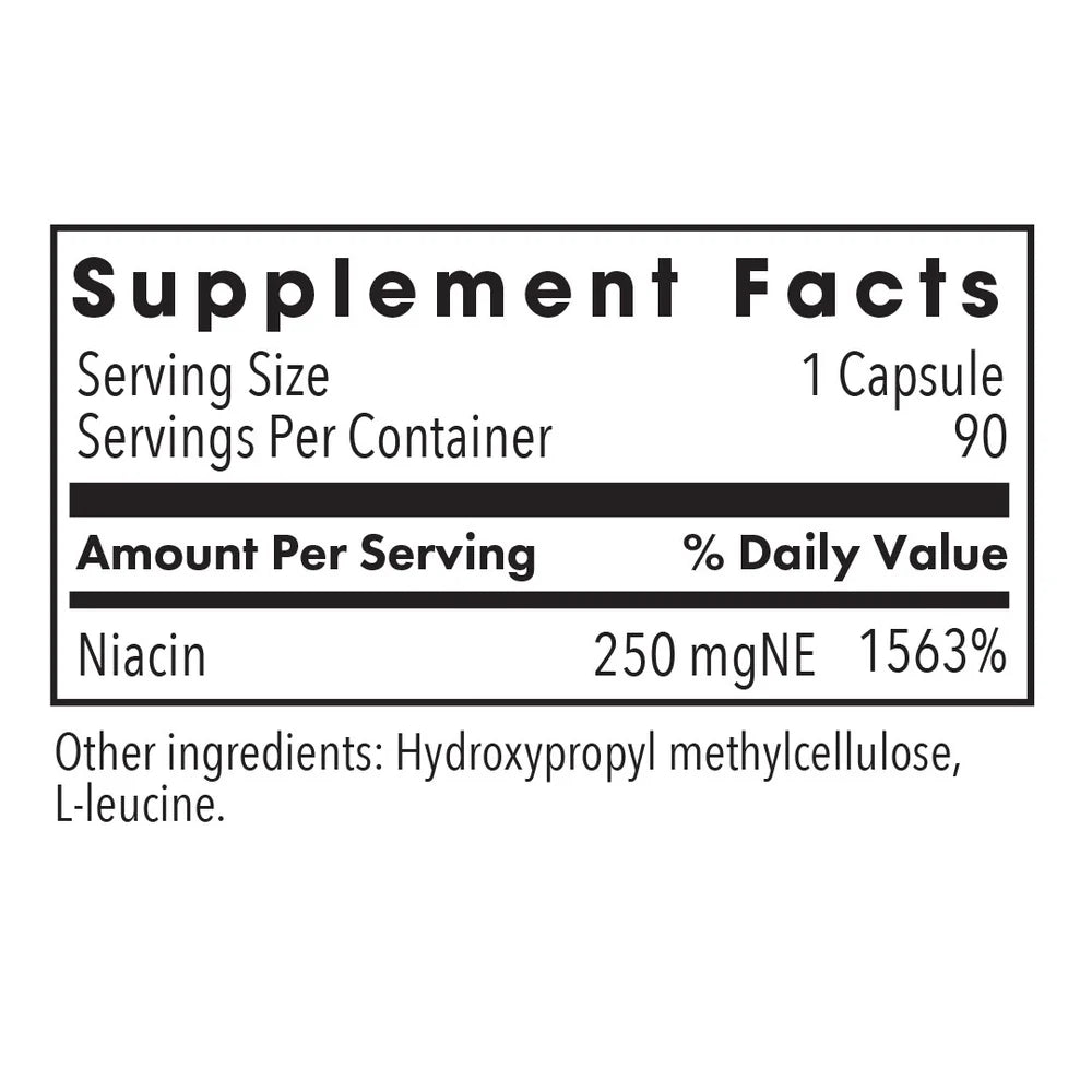 Niacin 90 capsules