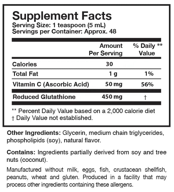 Tri-Fortify Liposomal Glutathione – Watermelon Tube