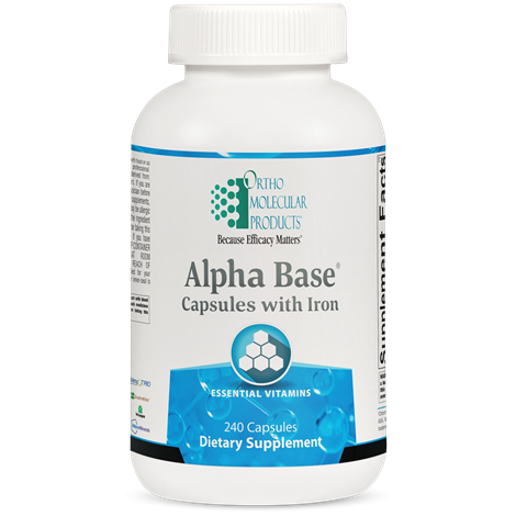 Alpha Base® Capsules w/ Iron