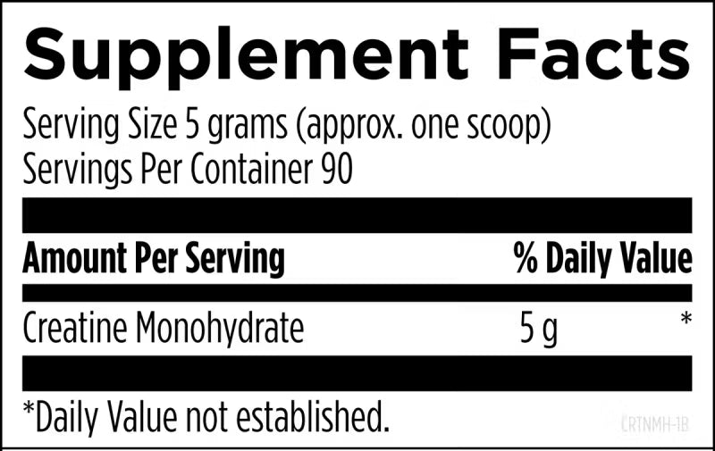 Creatine Monohydrate Powder