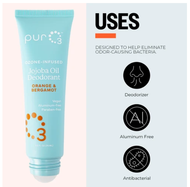 Jojoba Oil Deodorant - Orange and Bergamot