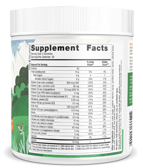 Nordic Berries Cherry Kids Multivitamin