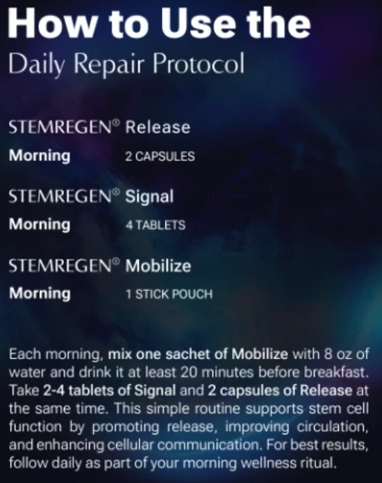StemRegen Daily Protocol