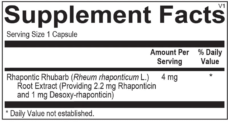 Ortho Molecular Rhubestryn – Natural Menopause Symptom Relief